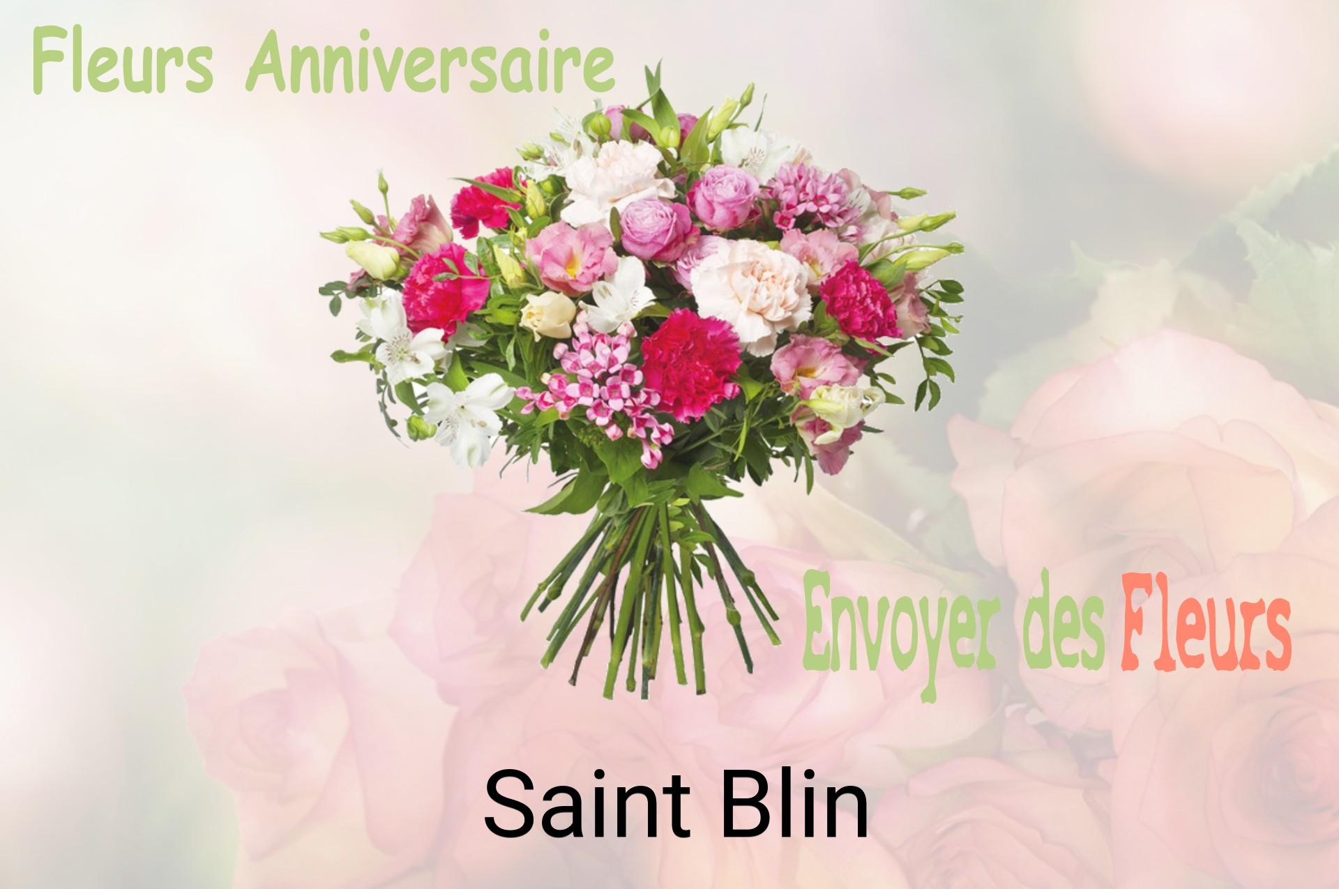 Bouquet de fleurs d’anniversaire livré à Saint-Blin